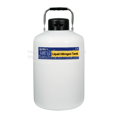 10L liquid nitrogen storage tank liquid nitrogen containerYDS-10