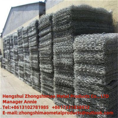 gabion box/gabion mesh/stone cage net/alvanized  wire mesh