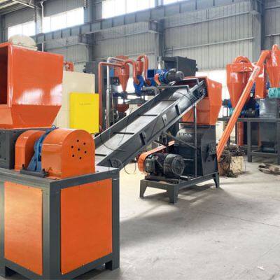 High Efficient Radiator Scrap Metal Recycling Machine