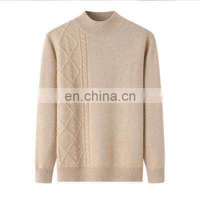 100% Cashmere Knit Pullover Sweater Women's Warm Comfortable Computer Knitted Sweater