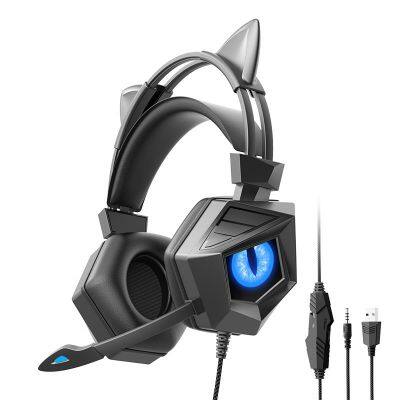 Explosive Wired Headphones, Gaming Computers, Mobile Phones, Headphones, Head Mounted Esports Earphones photo-4