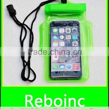 New Fashion Shining Drift Sand Star Dry Bag Waterproof Phone Bag Case for Iphone 6 Plus Purple Blue photo-2