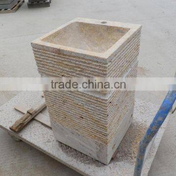 Hotel Decoration G682 Granite Bathroom Sinks Design photo-2