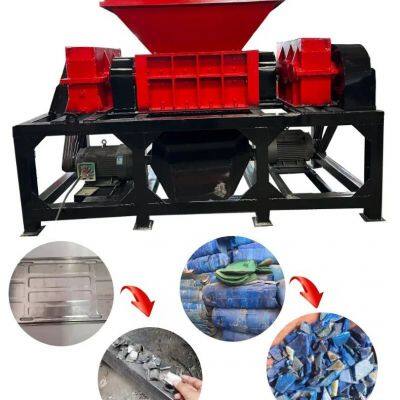 QuRan Plastic Barrel Crusher /Plastic Fruit Baskets Shredder /Plastic Film Grinder