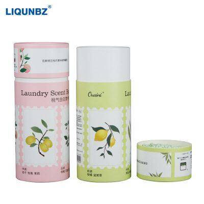 High Grade Cosmetics Round Paper Can Shockproof and Pressure Proof Printing Logo Perfume Paper Cylinder Cover Cylinder Packaging Box photo-3