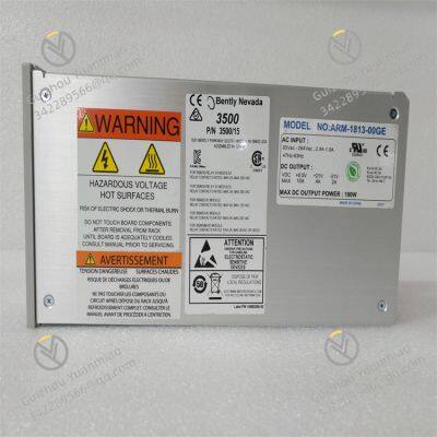 BENTLY 3500/15 106M1079-01 Universal AC Power Module in 3500 Series Mechanical Protection System photo-3