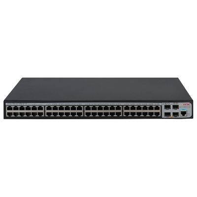 H3C S1850V3-52P-EI Layer 2 Managed Gigabit Switch with 24 GigabitEthernet Ports & 4 SFP Slots, Layer 2 Managed Switch