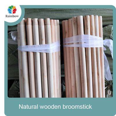 Household Cleaning Brush Floor Broom Handle Mop Wood Stick From China Factory