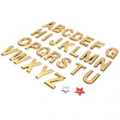 3D Matte Black JEEP Letter Car Stickers ABS Car Badges Plastic Chrome Car Emblem photo-4