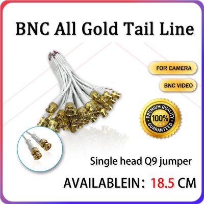 BNC Pigtail Cable Bare Wire, BNC Male Coaxial Extension Connector Plug With Open End Wire 75 Ohm Bnc Connector Q9 Terminal Tail