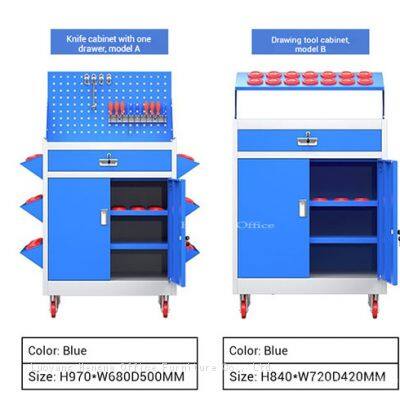Hengna Workshop Tool Cart With Lockable Wheels – Heavy-Duty Tool Trolley photo-2