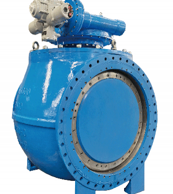 High-Performance Eccentric Half Ball Valve, Double Flange End, Top-mounted Eccentric Half Ball Valve photo-4
