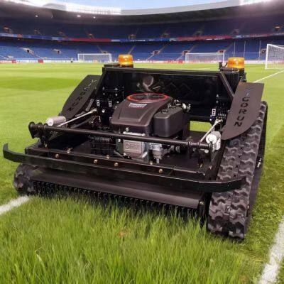 Industrial Single Cylinder Gasoline Engine Customization Color Self-Charging Generator Wireless Tracked Lawn Mower