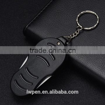 Wholesale top quality custom keychain with knife