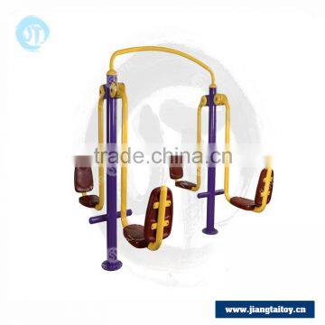 Professional manufacturer design outdoor fitness equipment for kids and adults leg press leg press training