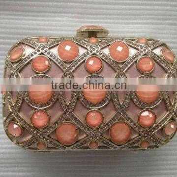 Factory wholesale luxury evening clutch for women accessories