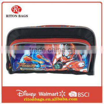 Wholesale Cool Pencil Case with Cartoon Character Flush Man for Teenagers Boys