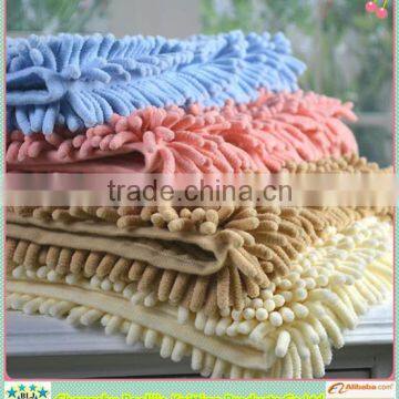 2014 High quality anti-slip&dirt-resistance kitchen accessories chenille mat,hottest