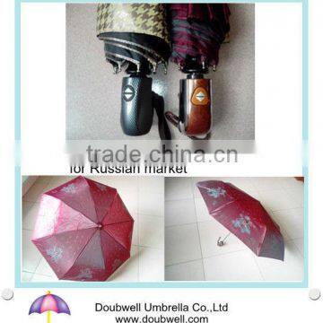 automatic open and close umbrella for russian market