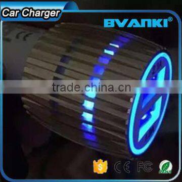 2016 Premium Aluminum Alloy 5V 2.4A Smart IQ Fast Charge USB Car Charger for Android Mobile Phone by Express Free Sample photo-4