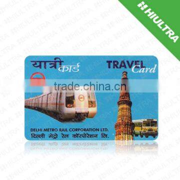 125Khz Printing PVC Transparent Business Card With Magnetic Stripe photo-4