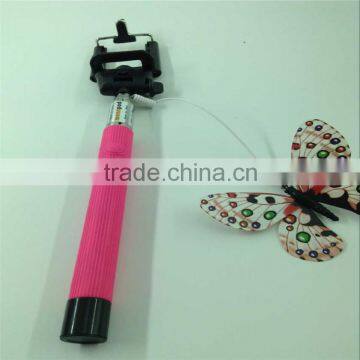Hot Sale Guangzhou Factory Wired Wholesale Selfie Stick Fashion New Design Mini Monopod Selfie Stick for 2016 photo-6