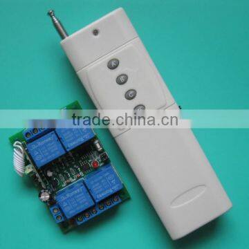 WINSUN High power 4 way remote control switch can set point move, self lock, interlock remote controller