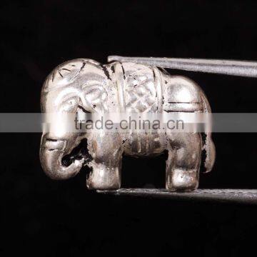925 Solid Sterling Silver Elephant Design Wholesale Beads