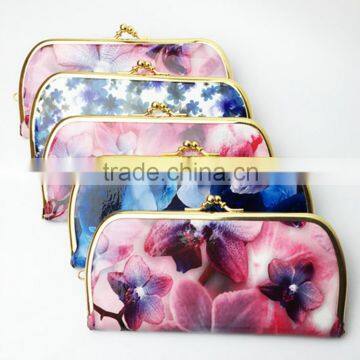 Beautiful flower ladies purse cheap retro wallet