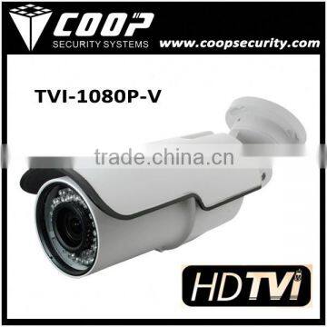 Auto IRIS Lens OSD Bullet Full HD 2MP TVI CCTV System Sony CMOS 1080P HD TVI Technology Camera