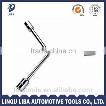 High Quality Drop Forged Carbon Steel 3 Ways Socket Wrench