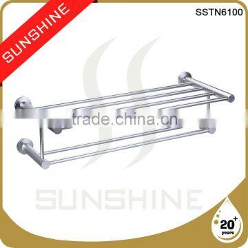 SSTN6100 Bathroom and toilet aluminum material towel shelf