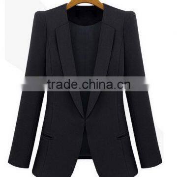 fashion winter blazer uniform wholesale jacket blazer women custom design