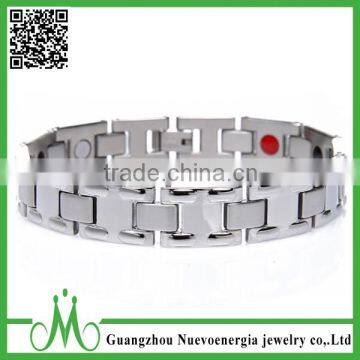 4 in 1 BioElements Energy High quality stainless steel Bracelet For Man