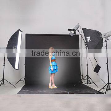 Professional three lights with soft box photography studio