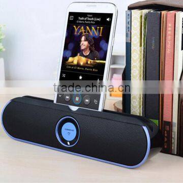NFC portable mini Bluetooth speaker with docking for Tablet phones