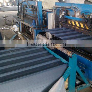 color coated gray metal roofing sheets