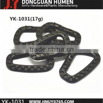 Multi-function plastic hiking carabiner hook,climbing carabiner,snap hook