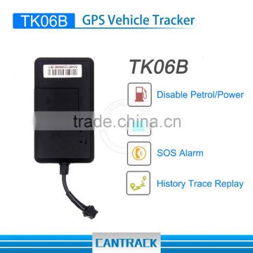 GPS/GSM /GPRS Quad Brand car tracker TK06B with vibration Alarm&TF Storage gps tracker