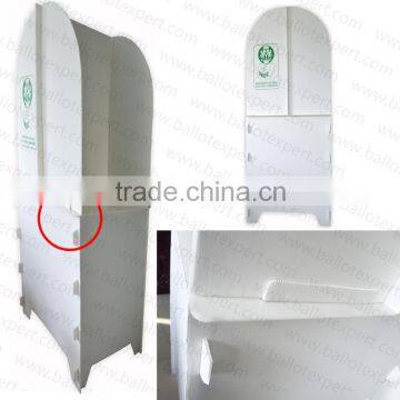 JYL SE-TDP002 high quality suggest election voting booth with your custom logo