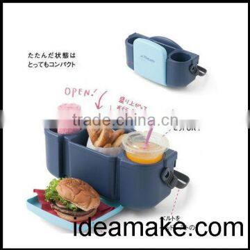 Car Back Seat Tray with Holder Smart Auto organizer