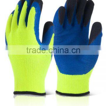 Wholesale gardening glove with good quality latex palm coated cotton work glove GL2078