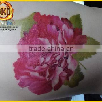 Ecofriendly Flower Tattoo Sticker Custom Design photo-5