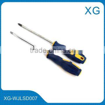 High Quality CRV Screwdriver Plastic Handle Screwdriver With Slotted,phillips Head photo-3