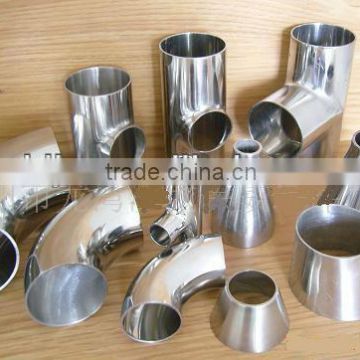 304/316 ANSI/ASME/GB Made in China Stainless Steel Seamless Sanitary Pipe Fittings