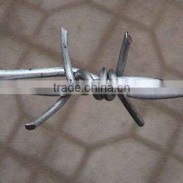 2015 Canton Fair Galvanized Barbed Wire High Quality Best Price used in Prison