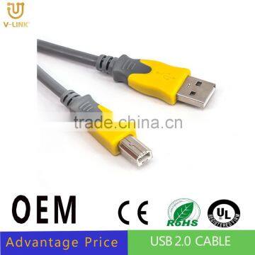 Factory supply usb cable, colorful charge usb a cable