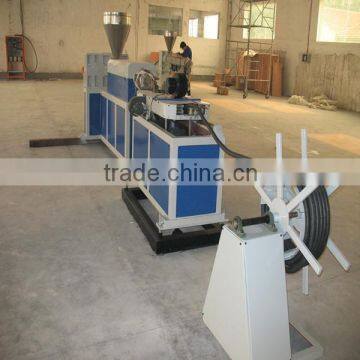 PVC single wall corrugated pipe machine production line / PVC corrugated pipe extrusion line