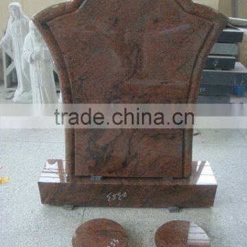 European style multicolor granite china gravestones