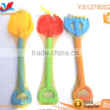 High quality kids shovels plastic sandy mould big rake shovel toy for sale